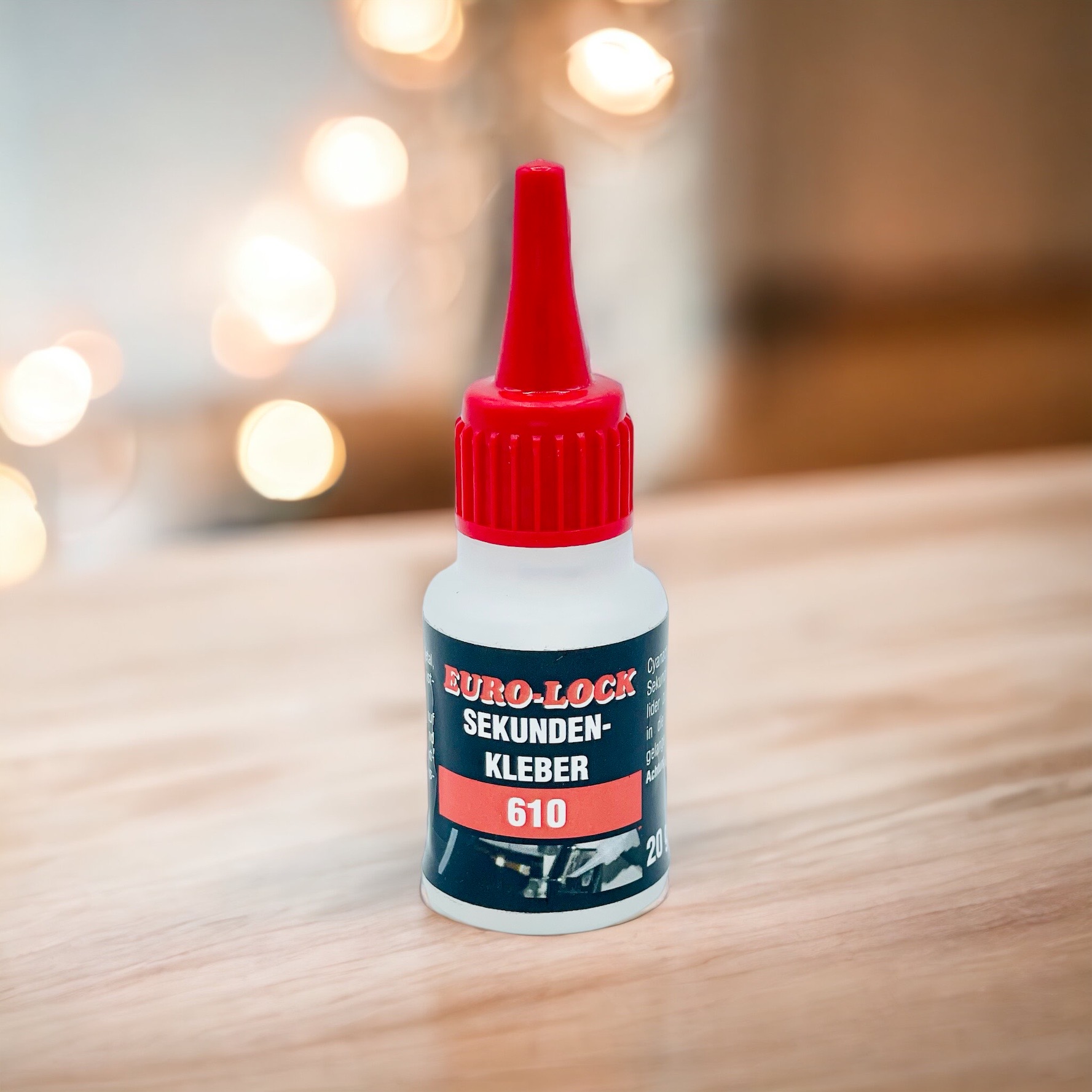 Alleskleber/Sekundenkleber/Universalkleber E610 -  20g Flasche  - extra stark und schnelltrocknend - für einfaches Kleben und schnelle Reparaturen aller Art