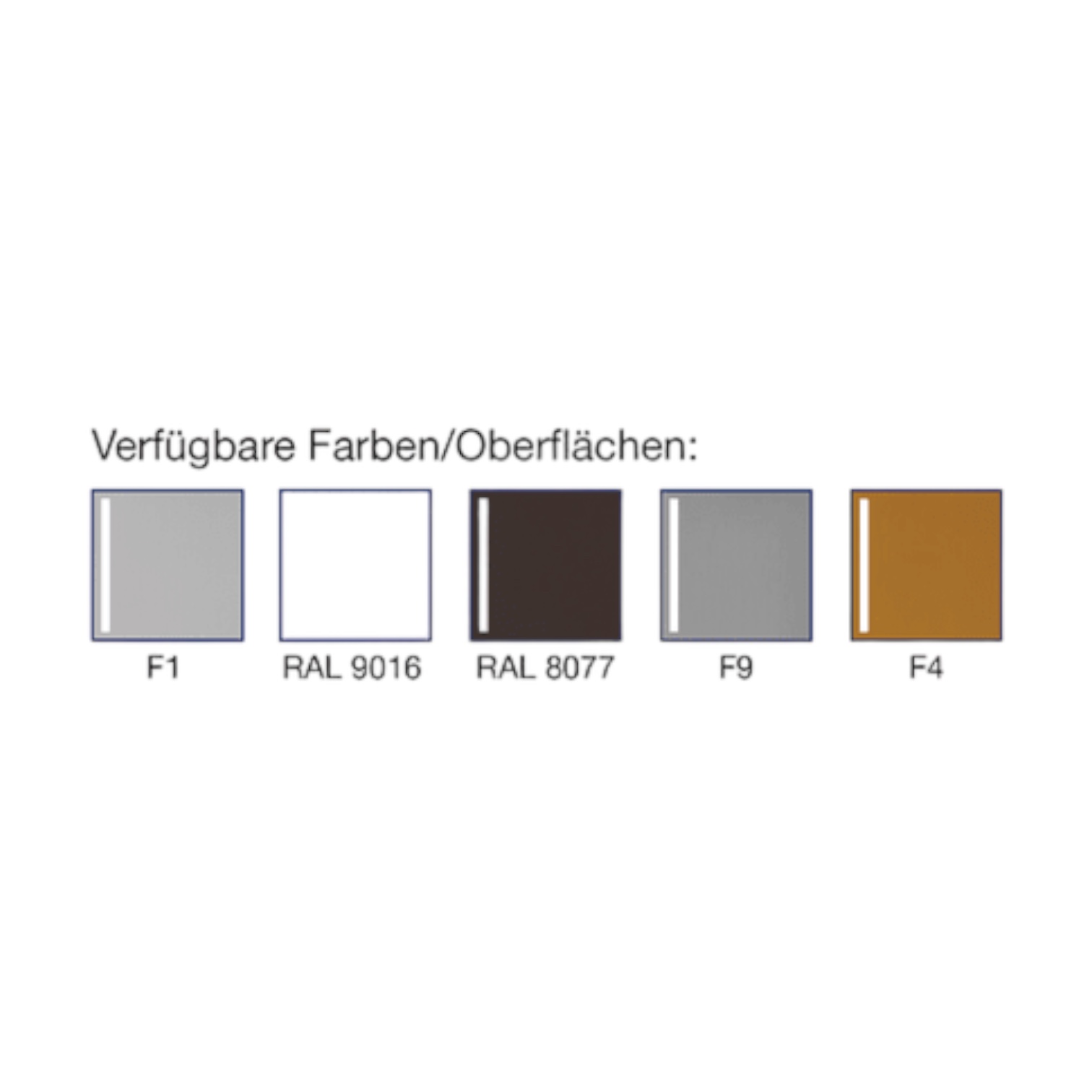 Fenstergriff / Fensterolive weiß FGS 1758 verschiedenfarbig