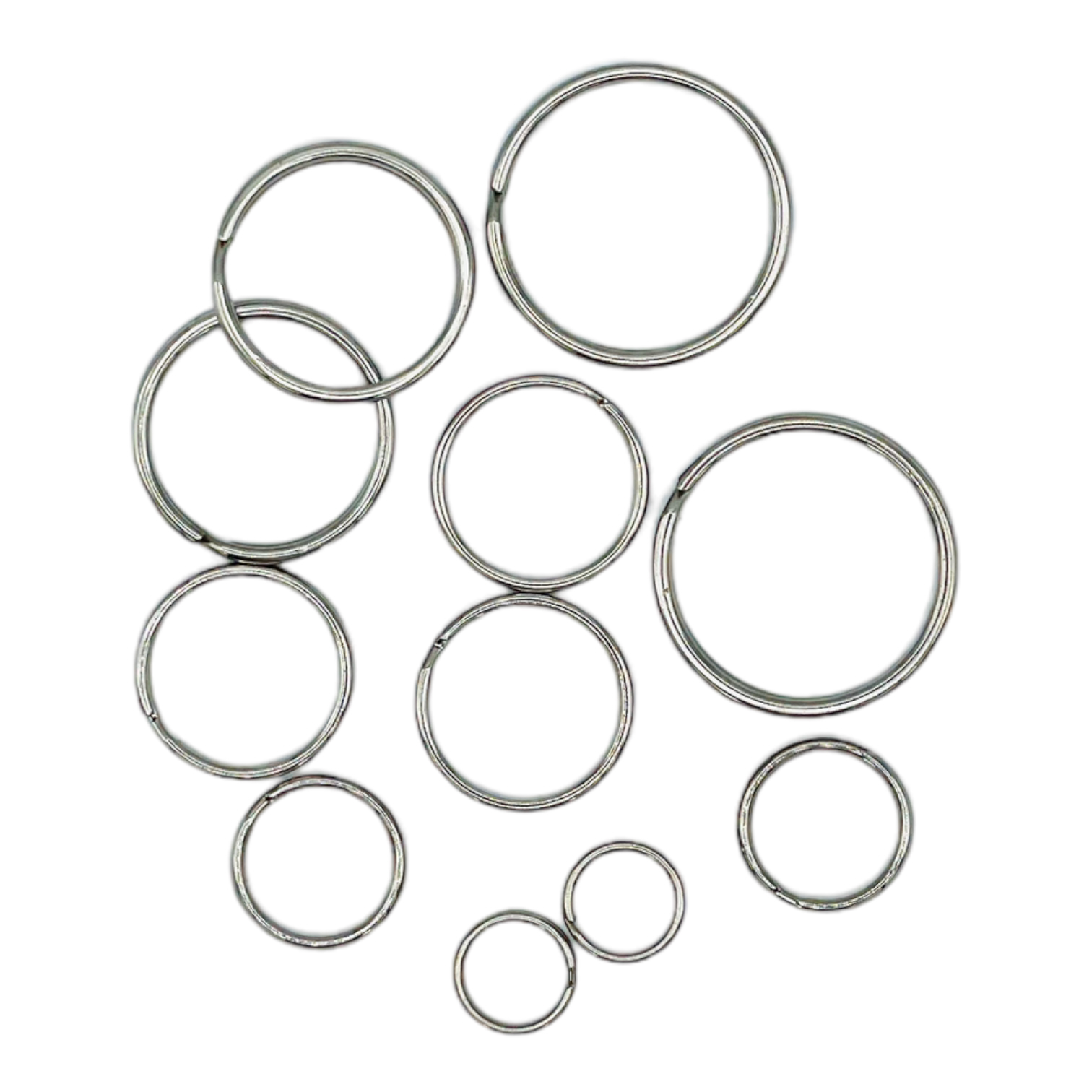 Schlüsselringe, Schlüsselanhänger, DIY Projekte, geeignet für Schlüssel, Halsketten, Armbänder, Ohrringe, Basteln u.v. mehr